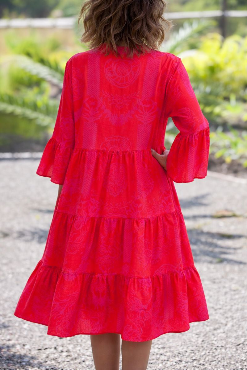 Relaxed Fit Floral Maxi Dress for Women