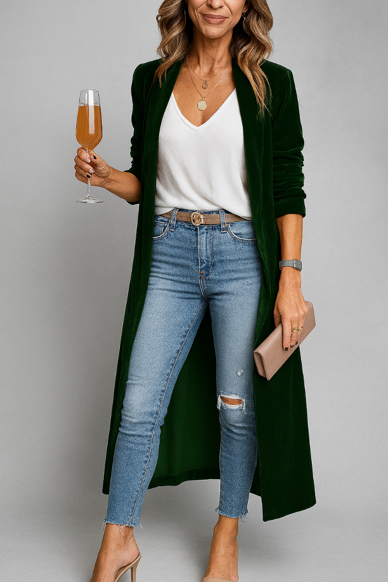 Women's Long Duster Cardigan Sweater