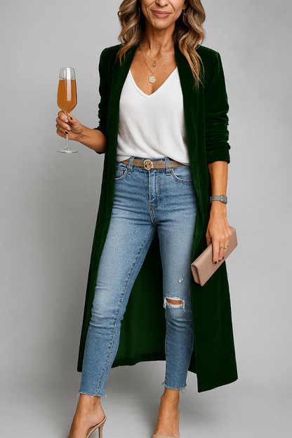 Women's Long Duster Cardigan Sweater