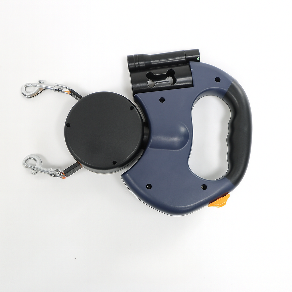 Retractable Dog Leash 360° Rotation Dual Lead
