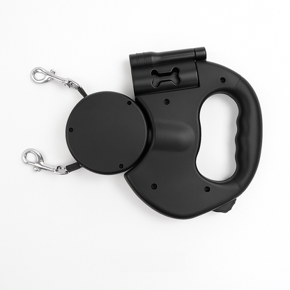 Retractable Dog Leash 360° Rotation Dual Lead