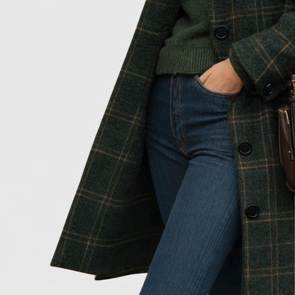 Mariza | Cozy Wool-Blend Winter Coat