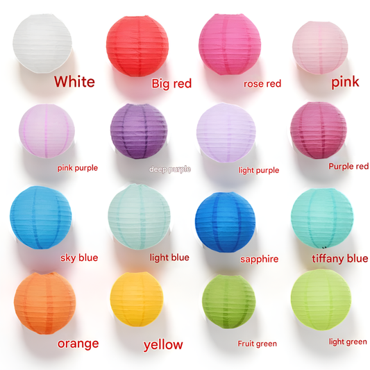 20 Piece Paper Lantern Decorations - VibreMode