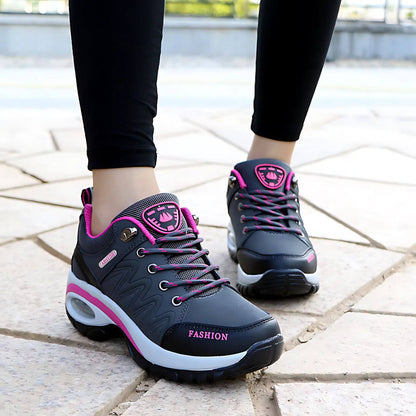 Women's Lace-Up Orthopedic Sneakers Low