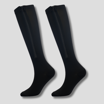 Support Stockings Zipper Comfortable Leg Relief