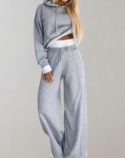 Women's Wide Leg Tracksuit Pants Casual Fit