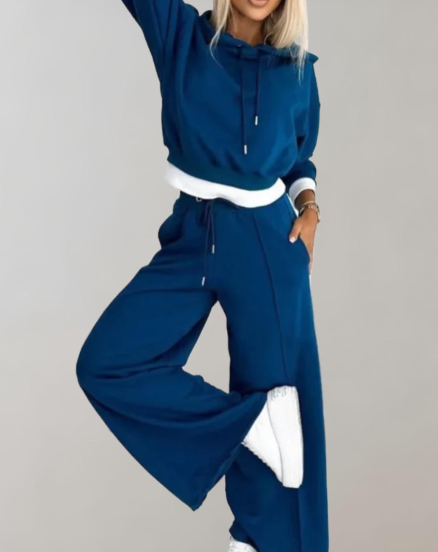 Women's Wide Leg Tracksuit Pants Casual Fit
