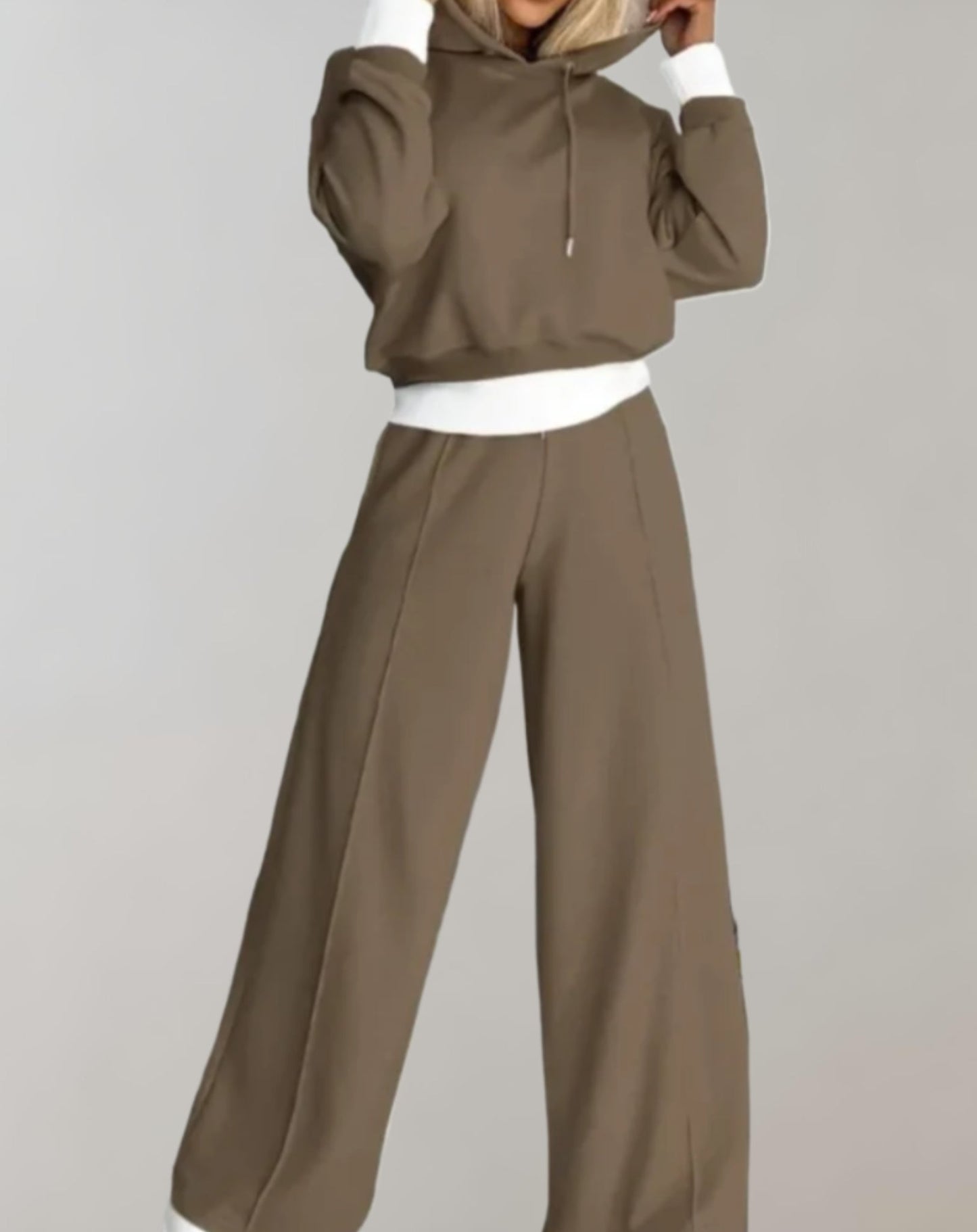 Women's Wide Leg Tracksuit Pants Casual Fit