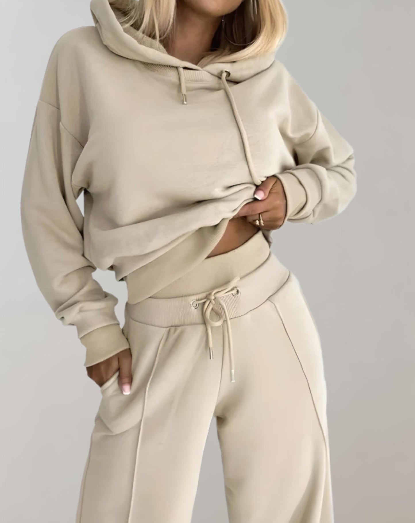 Women's Wide Leg Tracksuit Pants Casual Fit