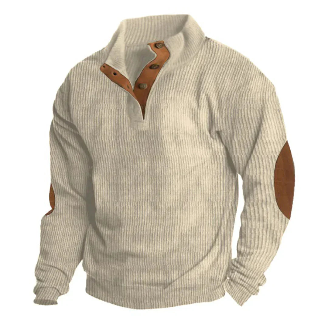 Men's Corduroy Sweater Comfortable - VibreMode