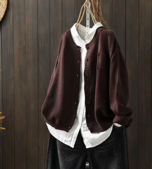 Cozy Oversized Open Cardigan