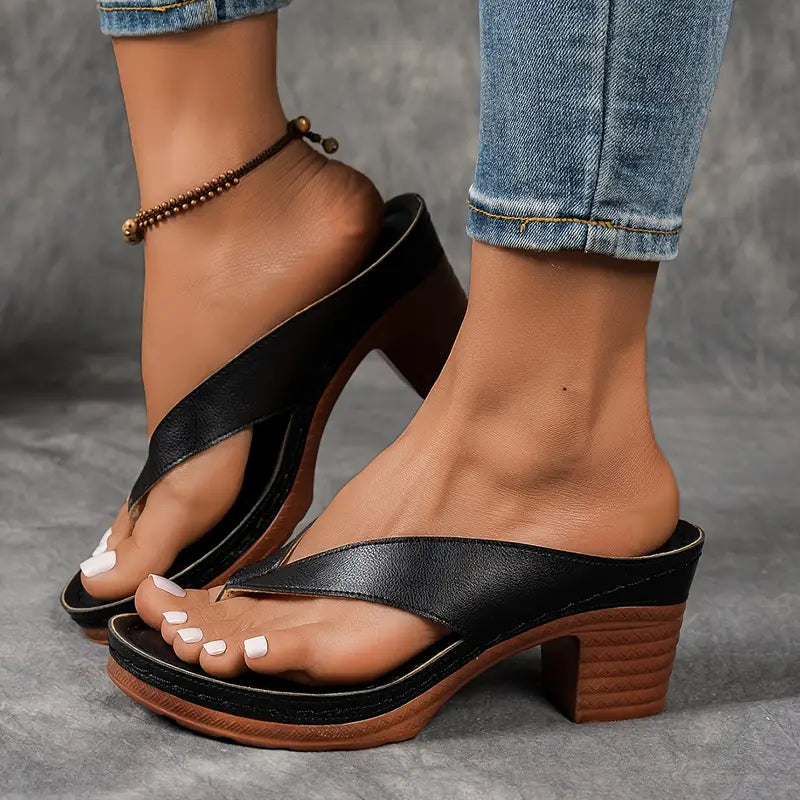 Women's Platform Sandals Block Heel