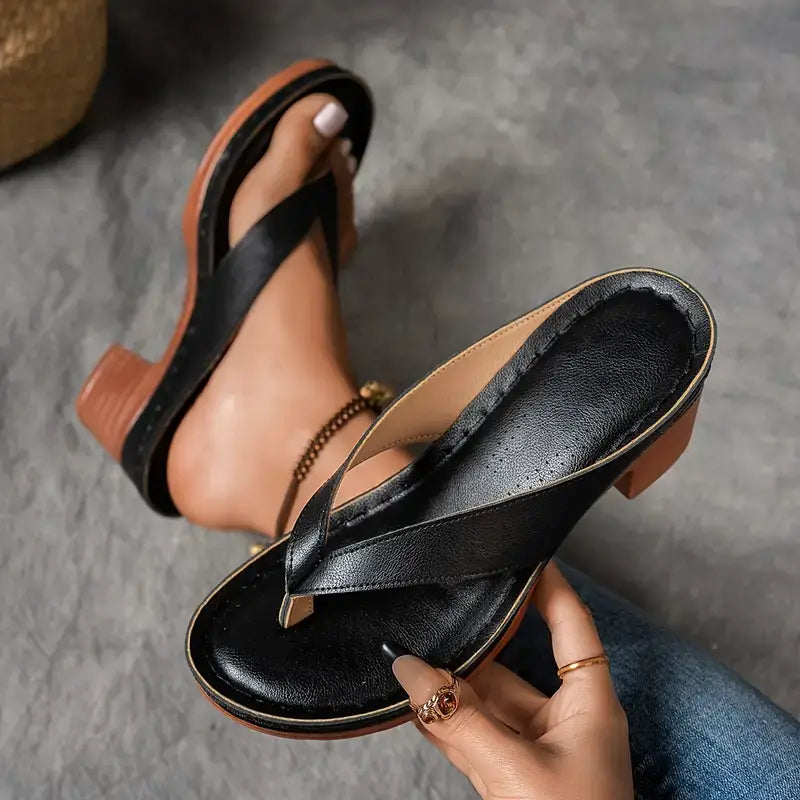 Women's Platform Sandals Block Heel