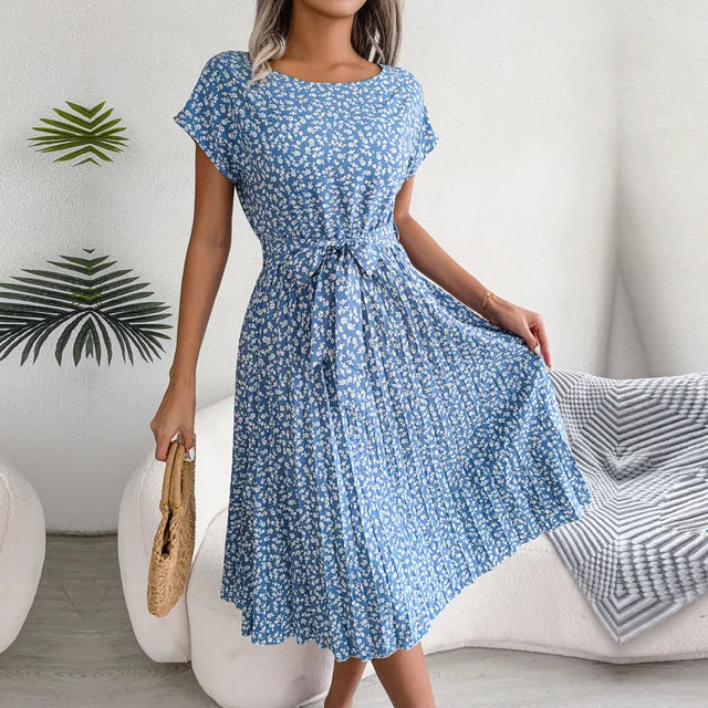 Beautiful Floral Midi Dress for Women