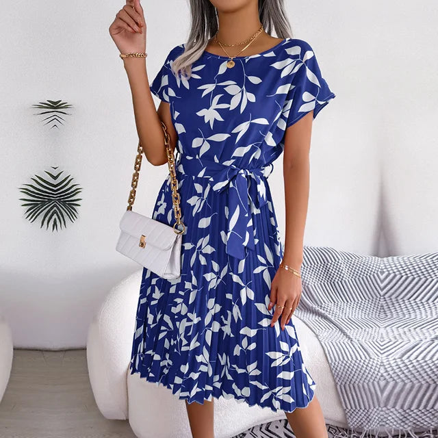 Beautiful Floral Midi Dress for Women