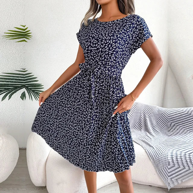 Beautiful Floral Midi Dress for Women
