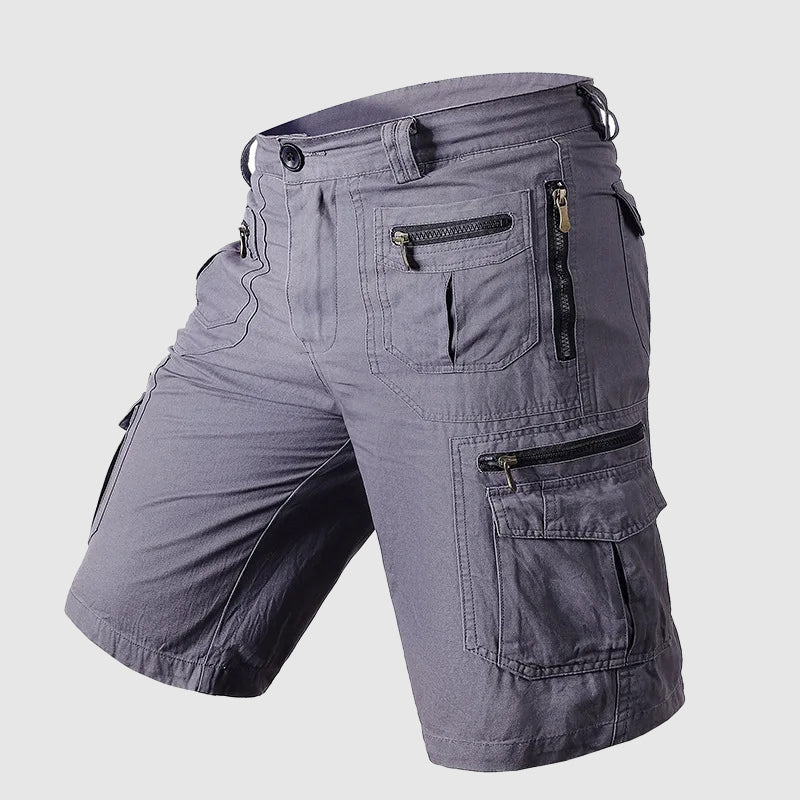 Men's Cargo Shorts Multi-Pocket Durable Knee Length