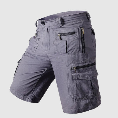 Men's Cargo Shorts Multi-Pocket Durable Knee Length