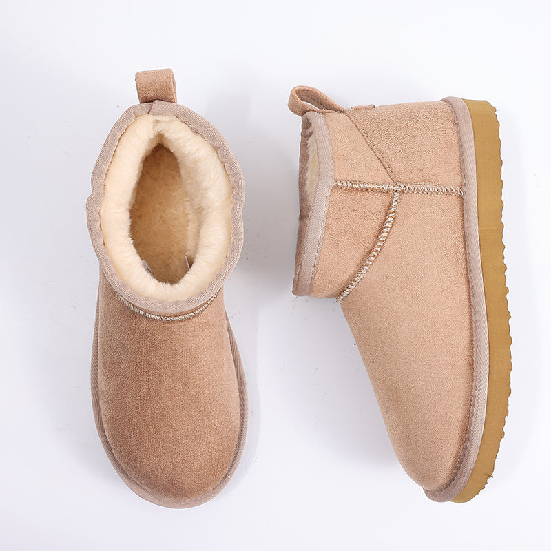 Women's Fuzzy Boots Warm