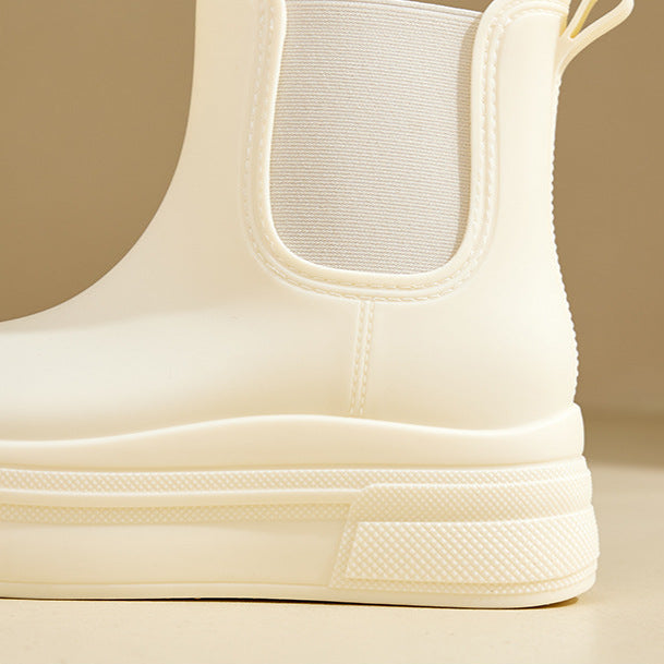 Women's Ankle Boots Elastic Platform Style