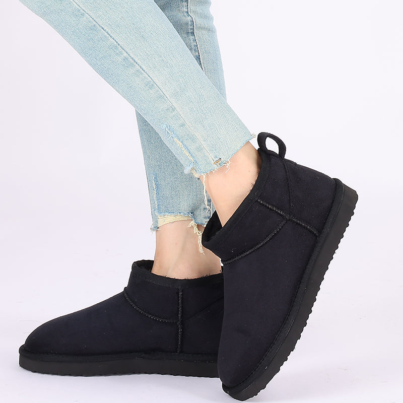 Women's Fuzzy Boots Warm
