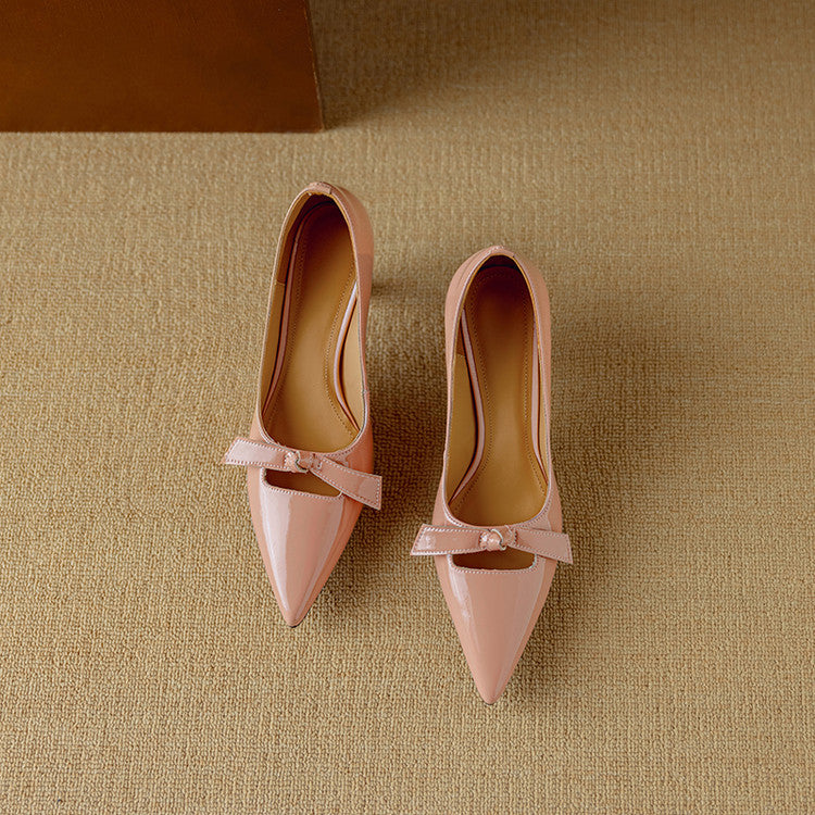 Rosalind Women's Pointed Toe Kitten Heel Pumps