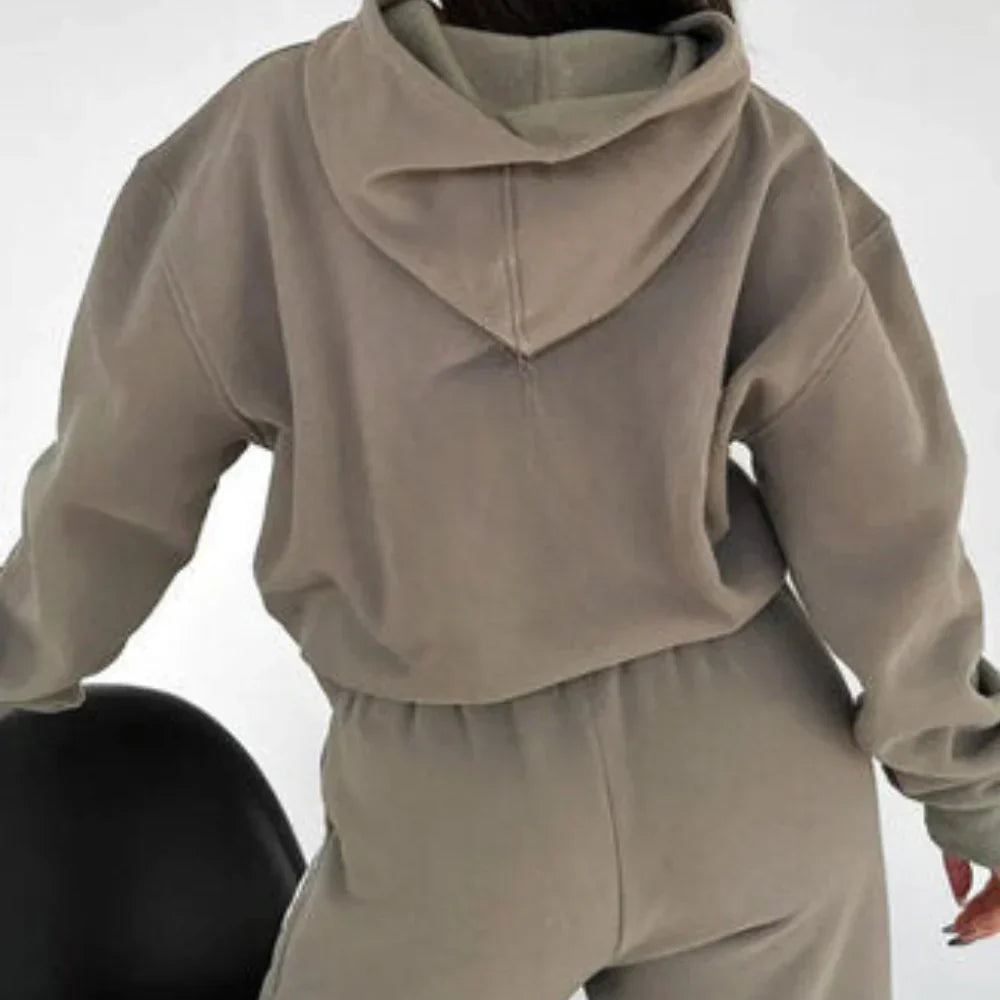 Men's Hoodie Tracksuit Set Leisure Jogging Suit