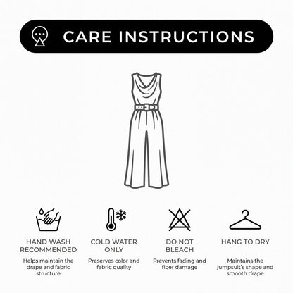Women's One-Shoulder Jumpsuit Mesh Flared Hem
