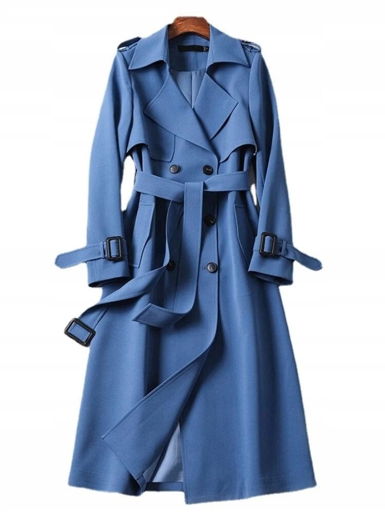 Women's Vintage Trench Coat Timeless Style - VibreMode
