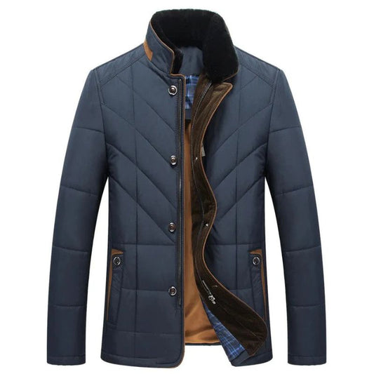 Luxury Men's Winter Parka Coat - VibreMode