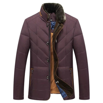 Luxury Men's Winter Parka Coat