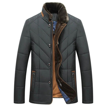 Luxury Men's Winter Parka Coat
