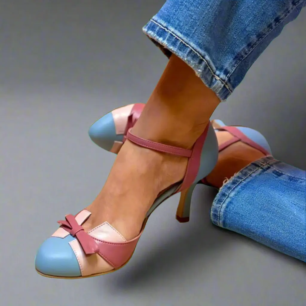 Women's Heeled Sandals Comfortable - VibreMode