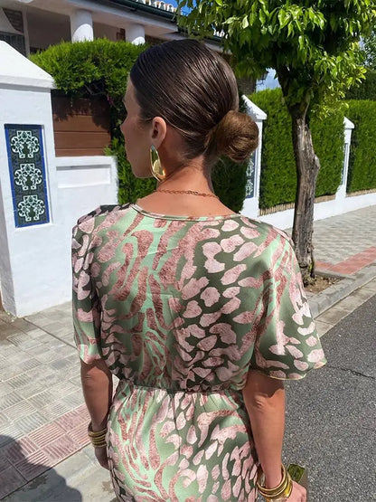 Women's Wrap Dress Versatile Chic