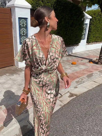 Women's Wrap Dress Elegant Timeless