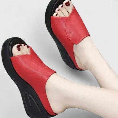 Women's Open Toe Slip On Sandals