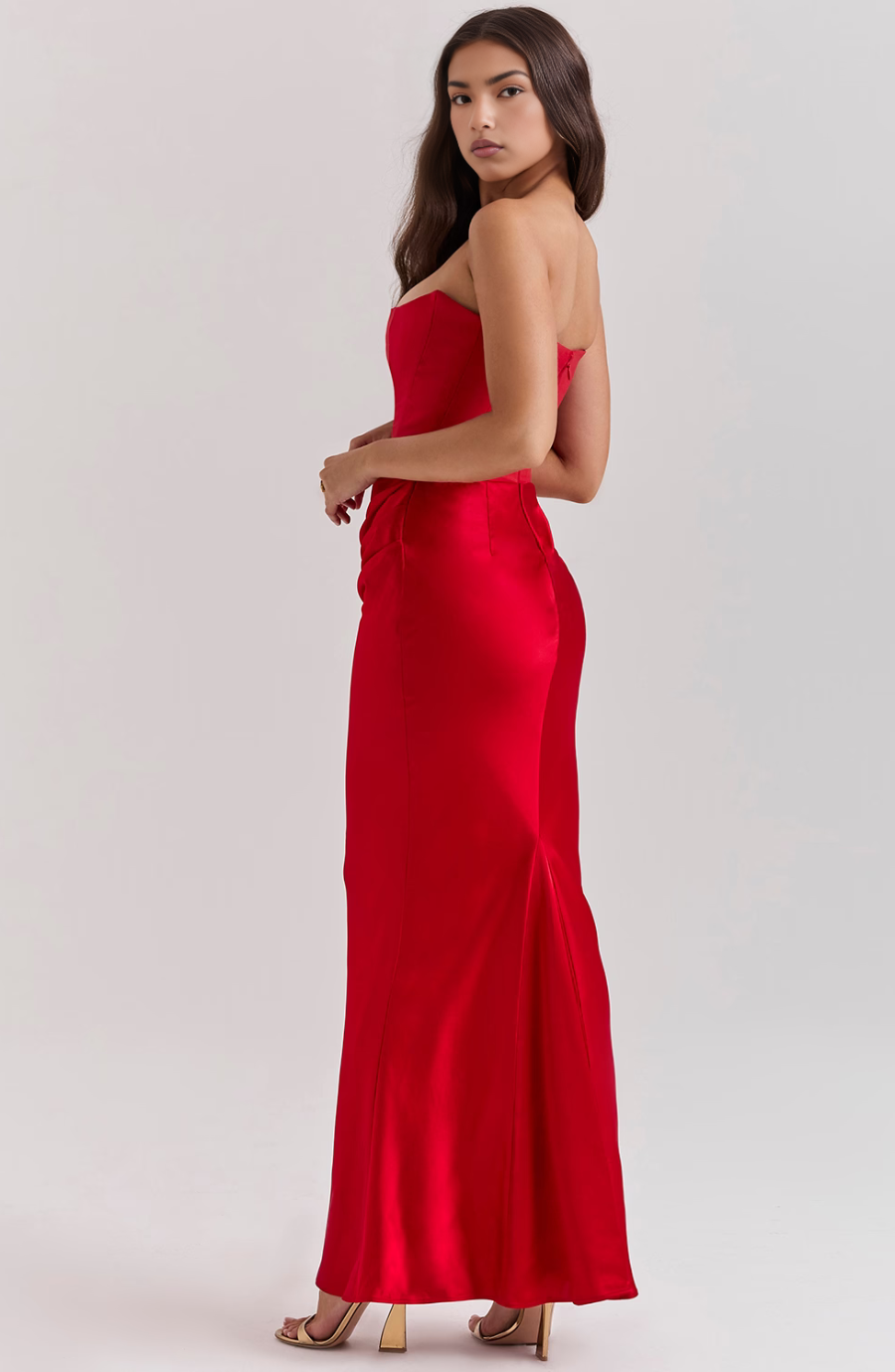 Elegant Lace Off Shoulder Formal Evening Dress