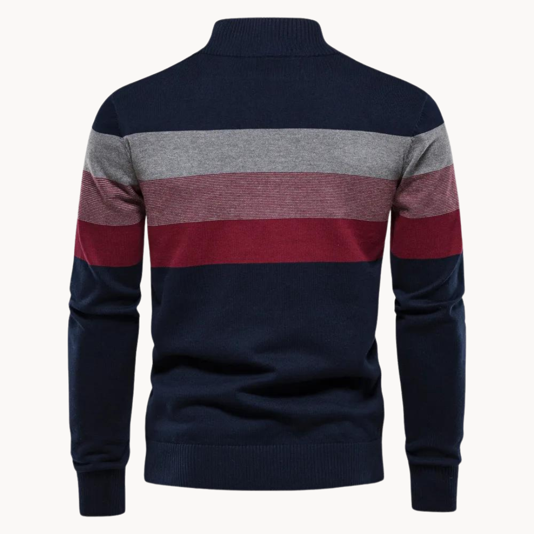 Women's Half-Zip Sweater Comfortable Fit
