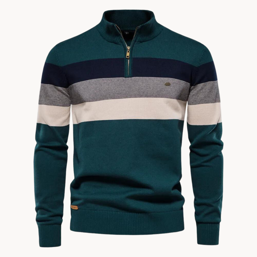 Women's Half-Zip Sweater Comfortable Fit
