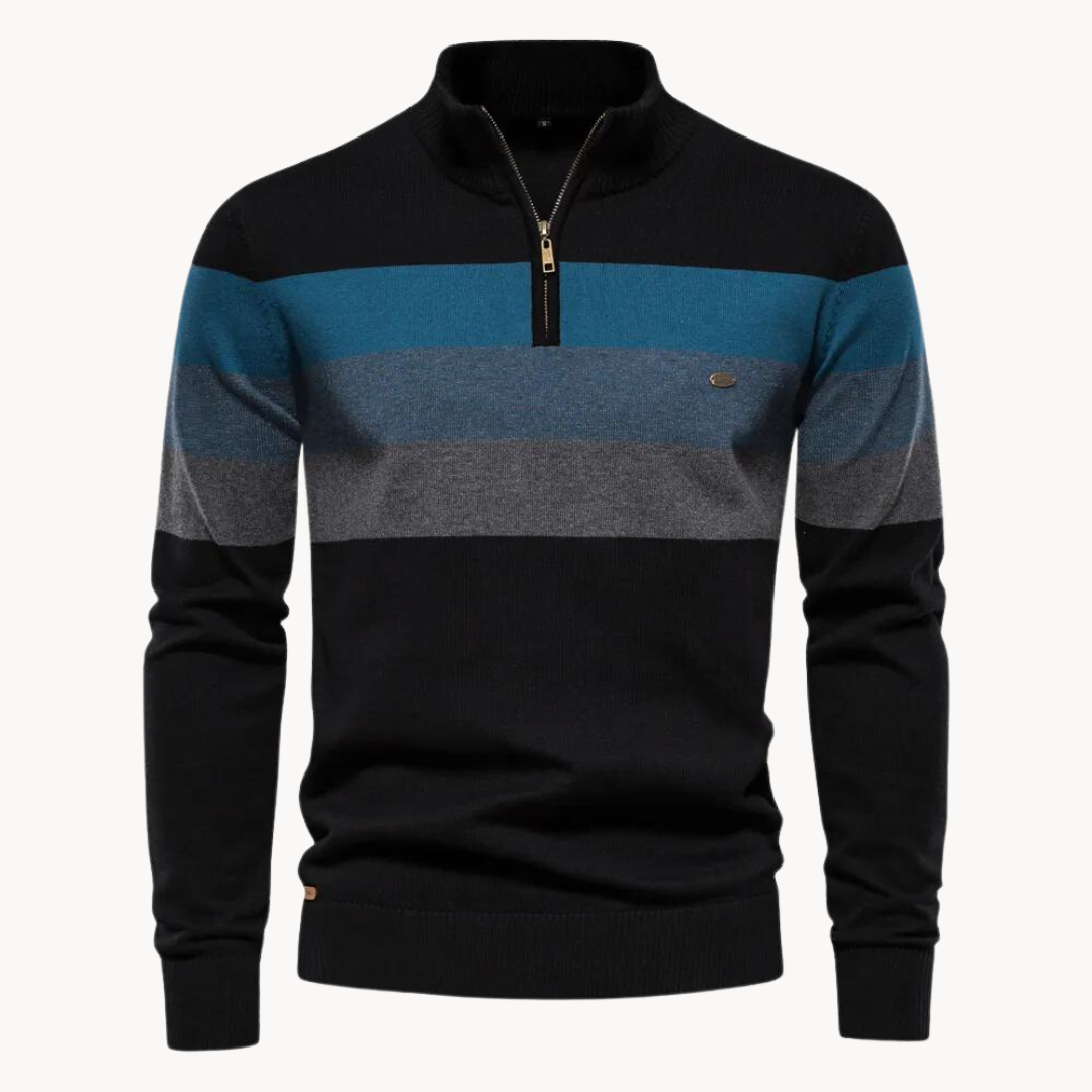 Women's Half-Zip Sweater Comfortable Fit