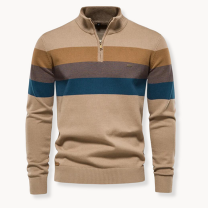 Women's Half-Zip Sweater Comfortable Fit