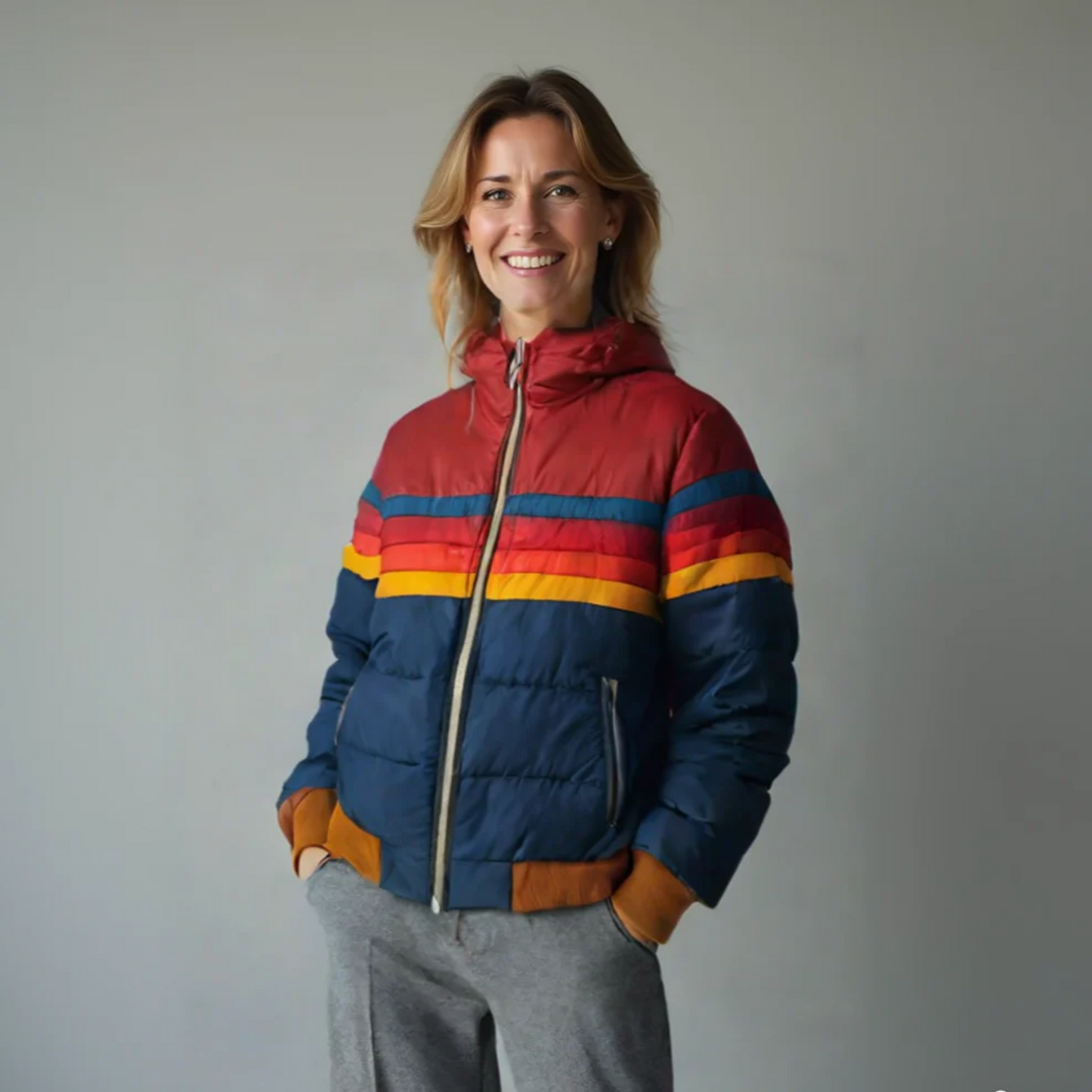 Women's Retro Zip Jacket - VibreMode