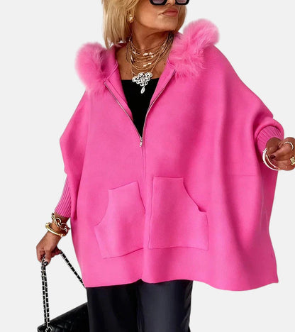 Women's Casual Hooded Coat - VibreMode
