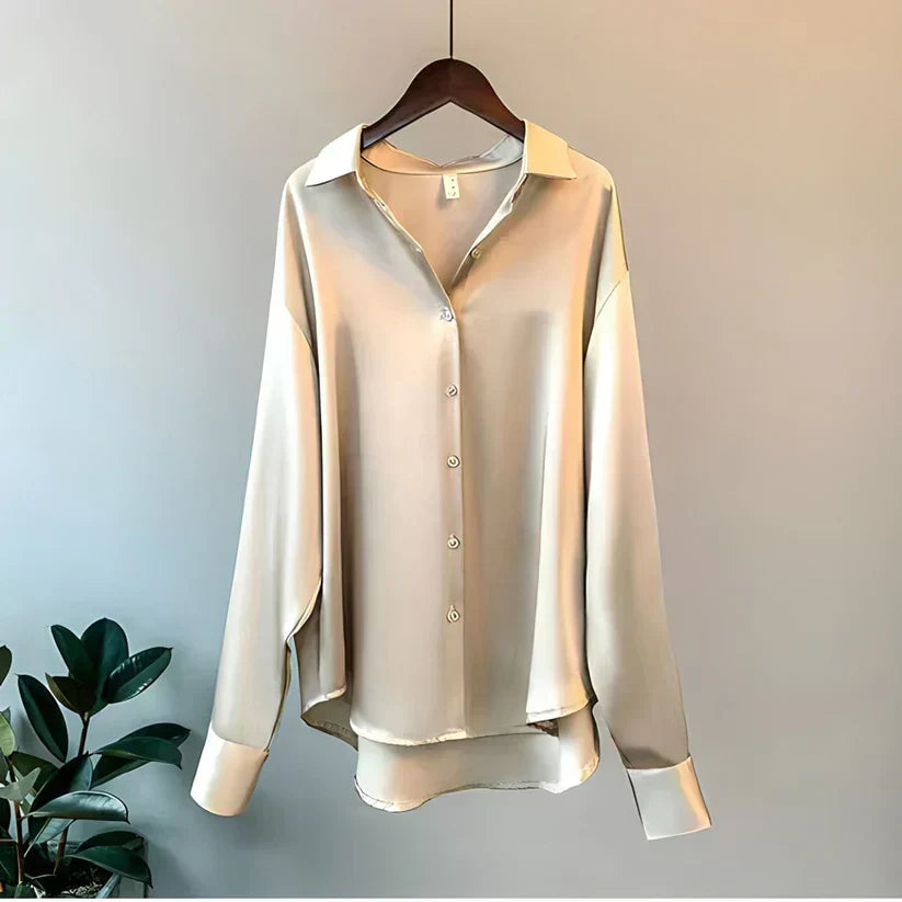 Elegant Premium Silk Shirt - VibreMode