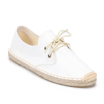 Flat Platform Espadrilles for Women – Casual & Comfortable Black Design