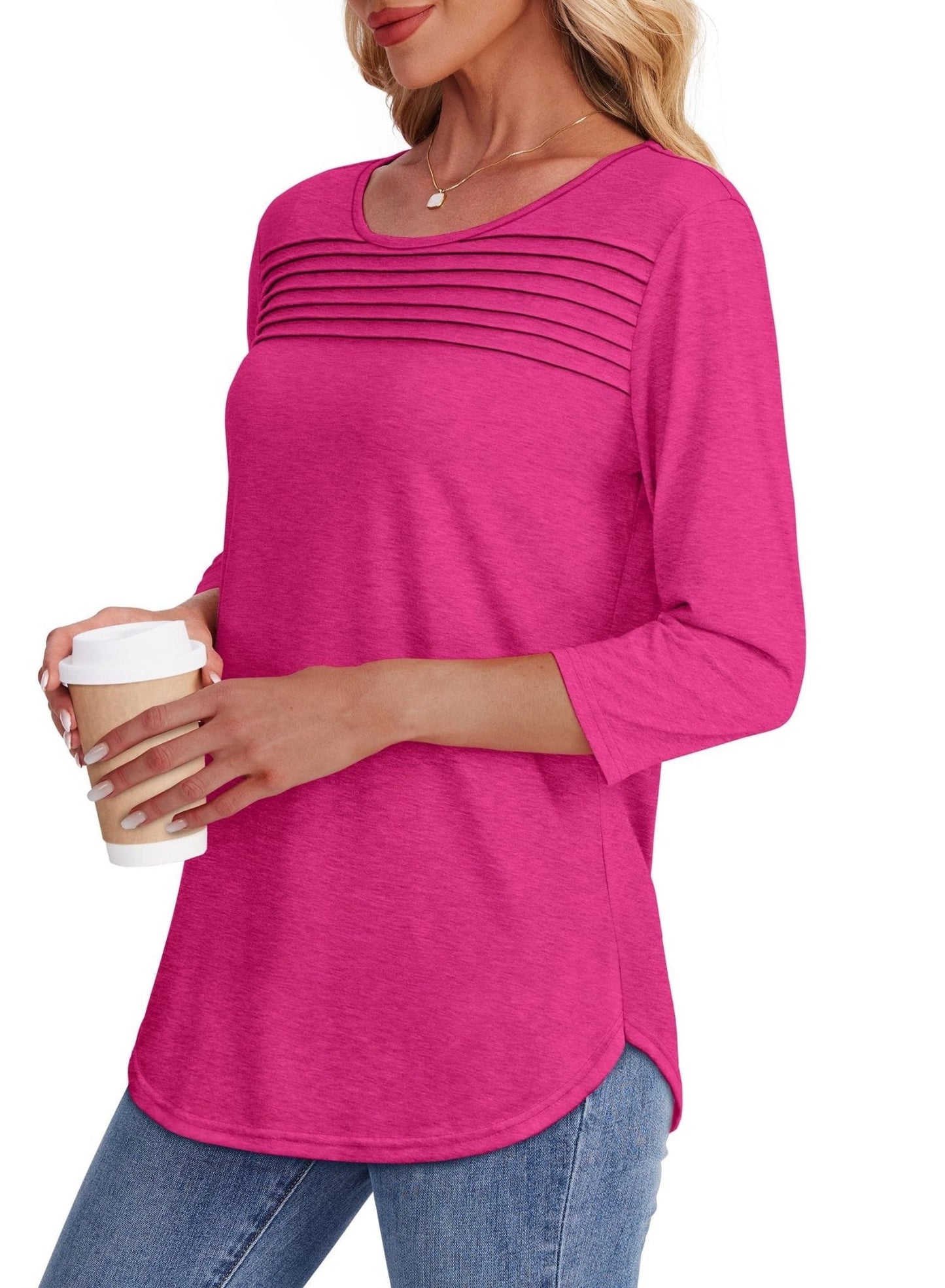 Lena | Ladies' Classic Fit Flare Top