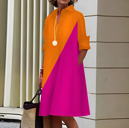 Women's Midi Summer Dress Elegant