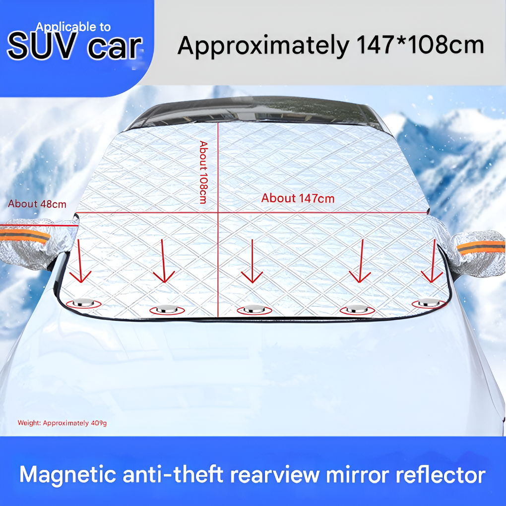 Magnetic Windshield Cover Anti Frost Waterproof - VibreMode