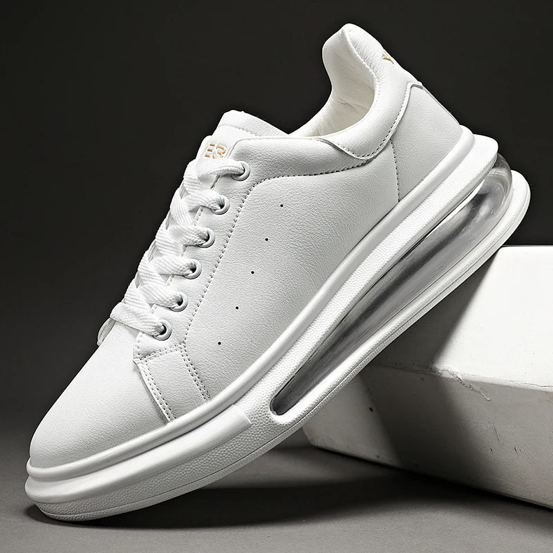 Men's Lace-Up Sneakers Thick Sole
