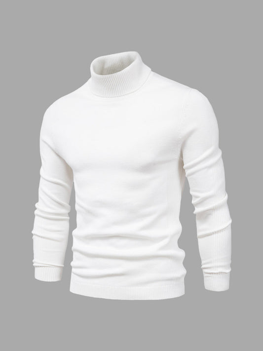 Men's Turtleneck Sweater Washable - VibreMode